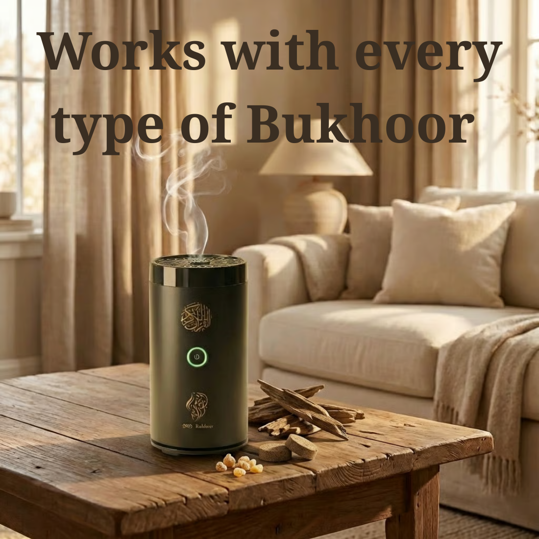 sakinah - Quran Reciter & Bukhoor Burner